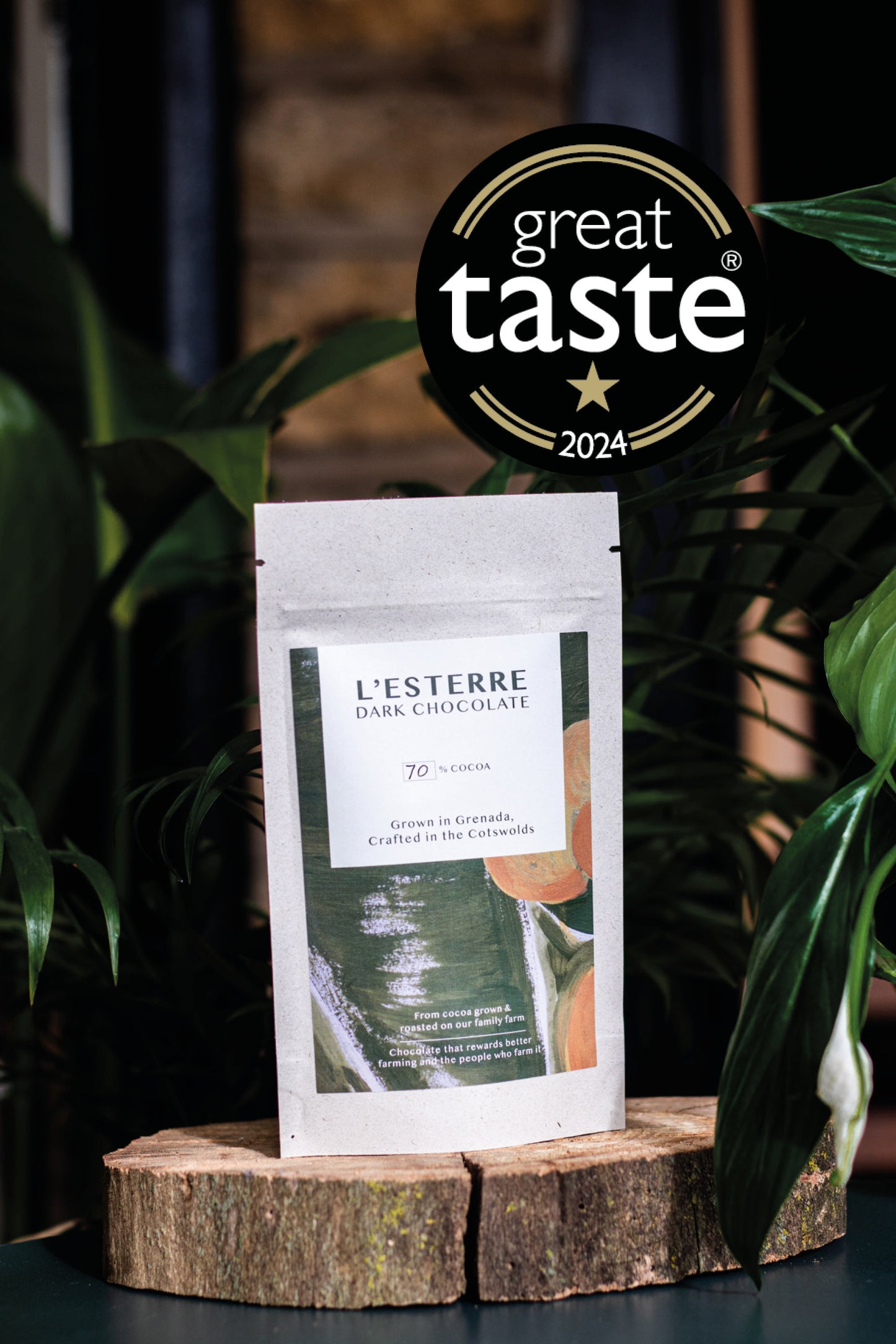 70% Grenada Dark Chocolate Buttons Pouch