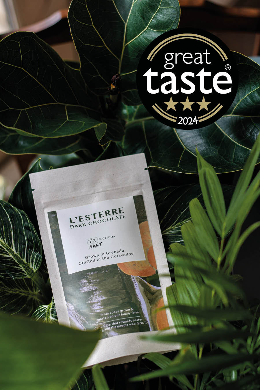 72% Salt Grenada Dark Chocolate Buttons Pouch