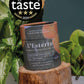 72% + Sea Salt Grenada Dark Chocolate Buttons Pot